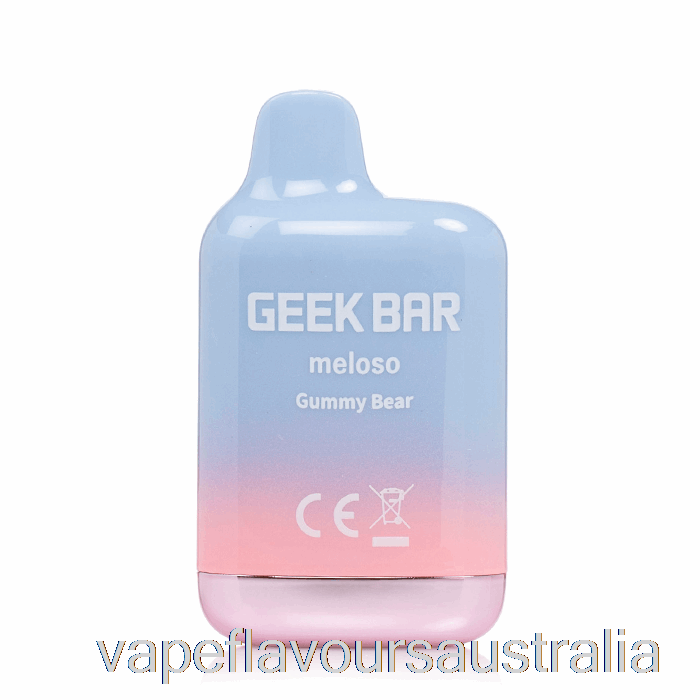 Vape Australia Geek Bar Meloso MINI 1500 Disposable Gummy Bear